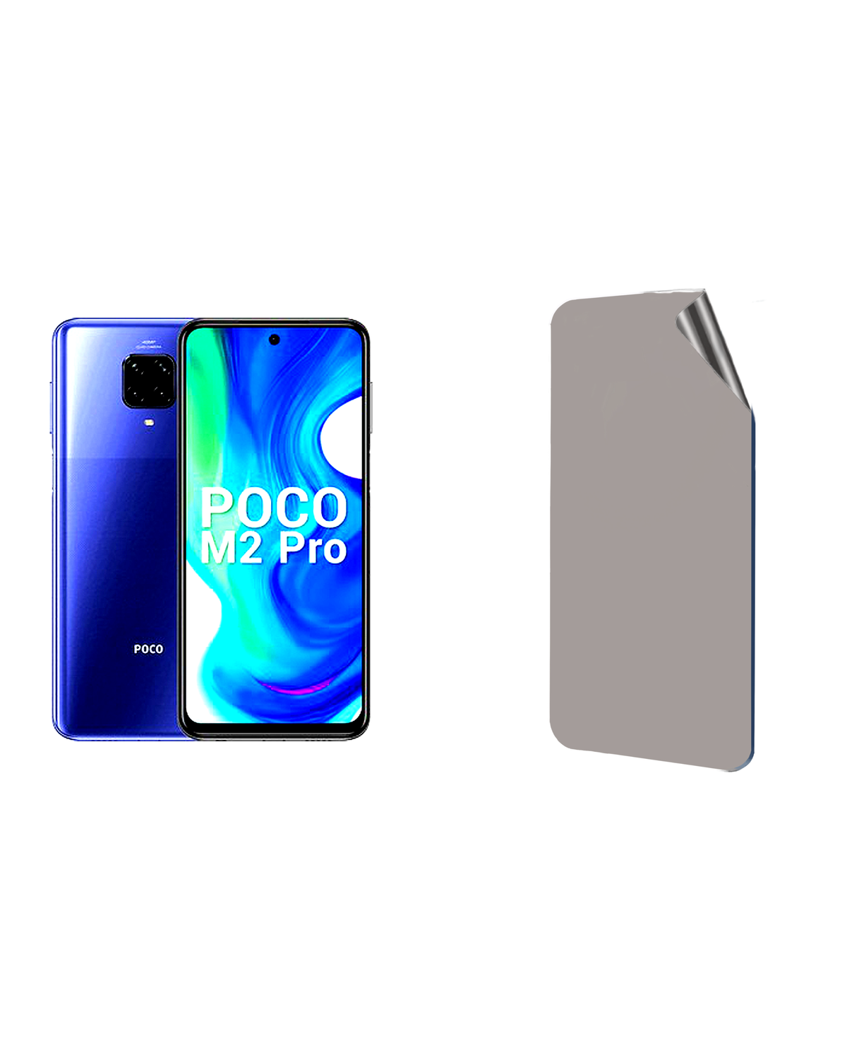 Poco M2 Pro Uyumlu Matte Esnek Ekran Kırılmaz Cam Ekran Koruyucu Film 8684609313178