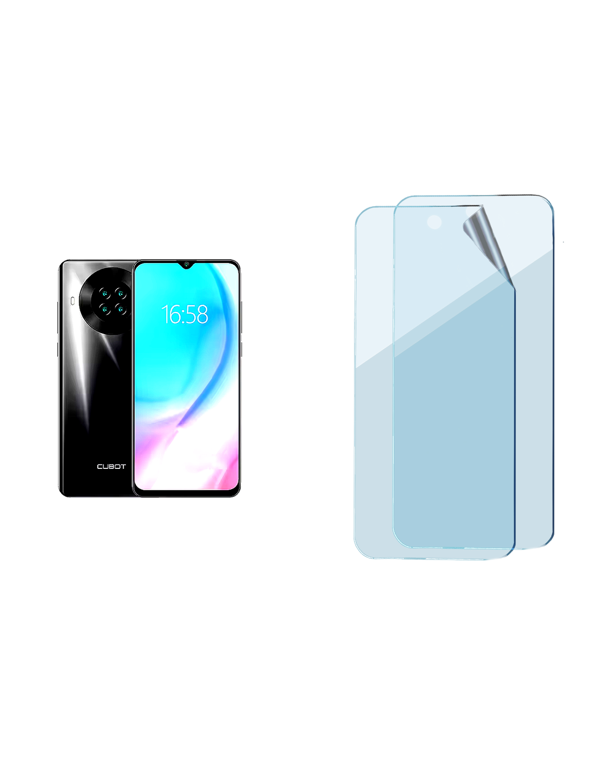 Cubot Note 20 Pro Uyumlu Uv Nano Esnek Kırılmaz Cam Ekran Koruyucu Film 8684609249385