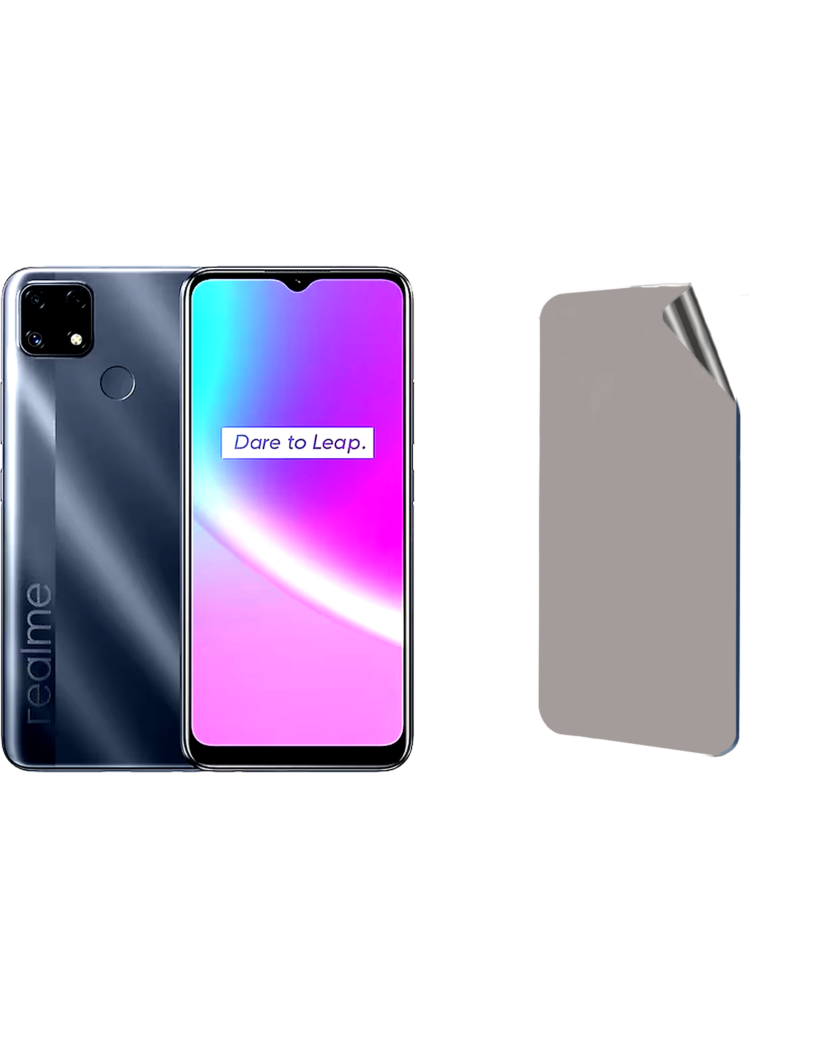 Realme C25 Uyumlu Matte Esnek Ekran Kırılmaz Cam Ekran Koruyucu Film 8684609333657