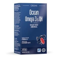 Ocean Omega 3 & QH 30 Yumuşak Kapsül