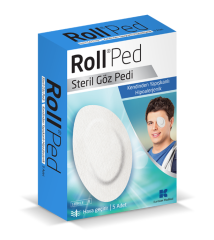 Roll Ped Steril Göz Pedi 5 Adet