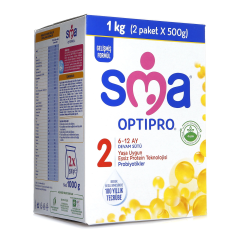 SMA Optipro Probiyotik 2 6-12 Ay Bebek Sütü 1000 gr