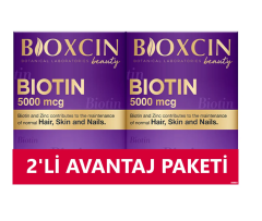 Bioxcin Biotin 5000 mcg 30 Tablet 2'li