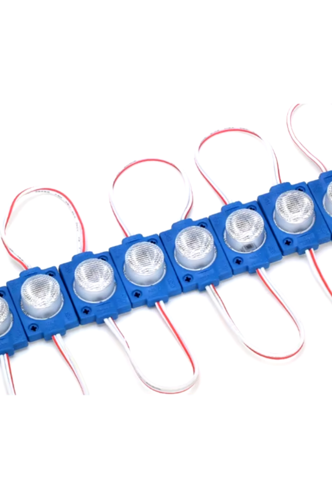 Tek Lensli Modül Led Mavi 1.5w (10 Adet)