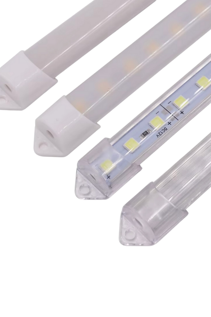 Alüminyum Kasalı Çubuk Bar Led 12V 72 Ledli 5730 Opak Cam GÜNIŞIĞI Led