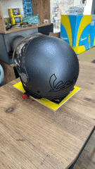 Vespa Mat Gri  füme Orjinal Kask