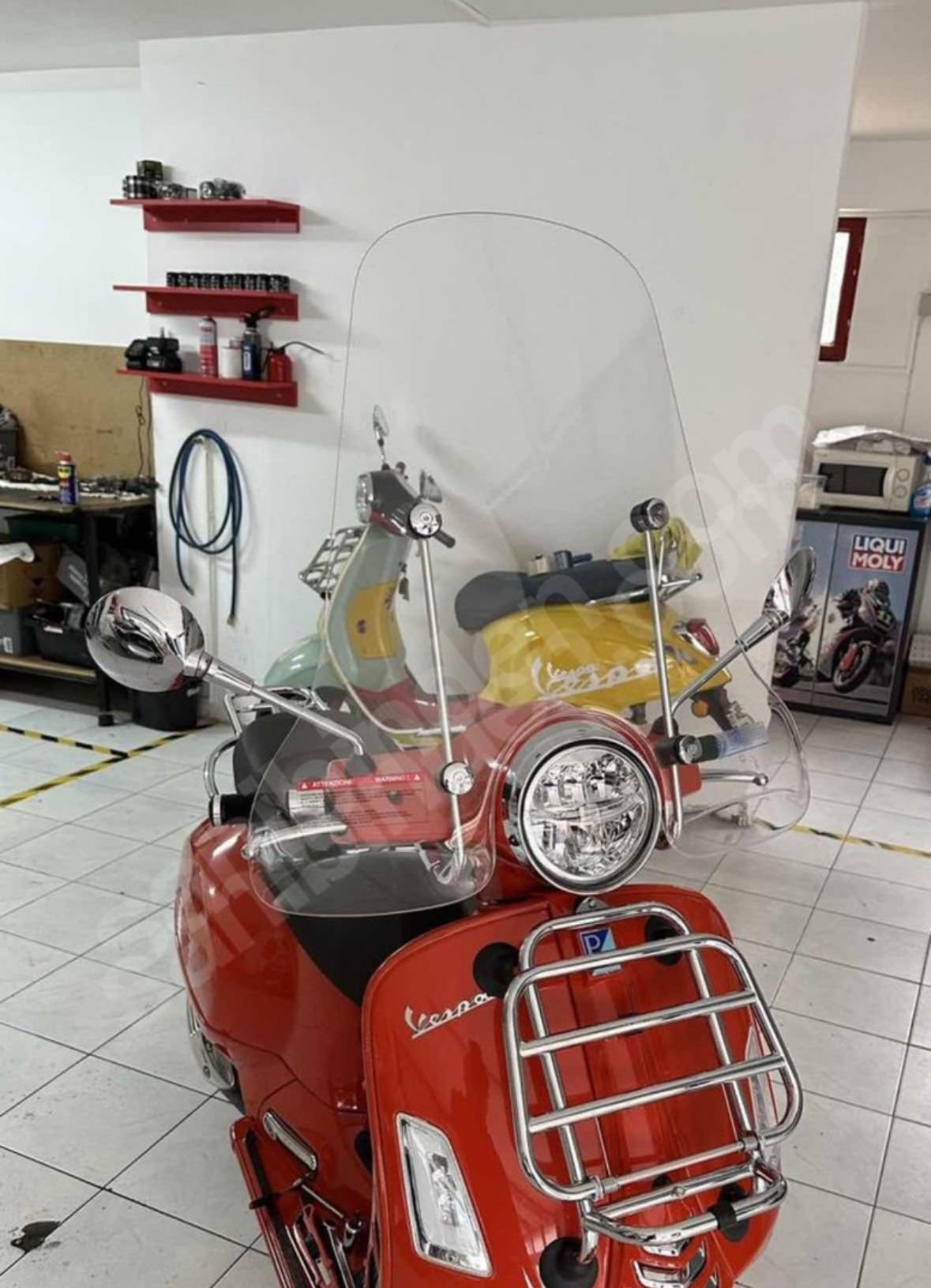 VESPA SİPERLİK UZUN GTS 150-250-300- VESPA GTS 300 ÖN CAM