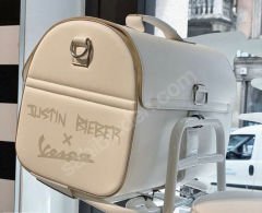 VESPA JUSTIN BIEBER DERİ BAGAJ ÇANTA DEMİR HARİÇ