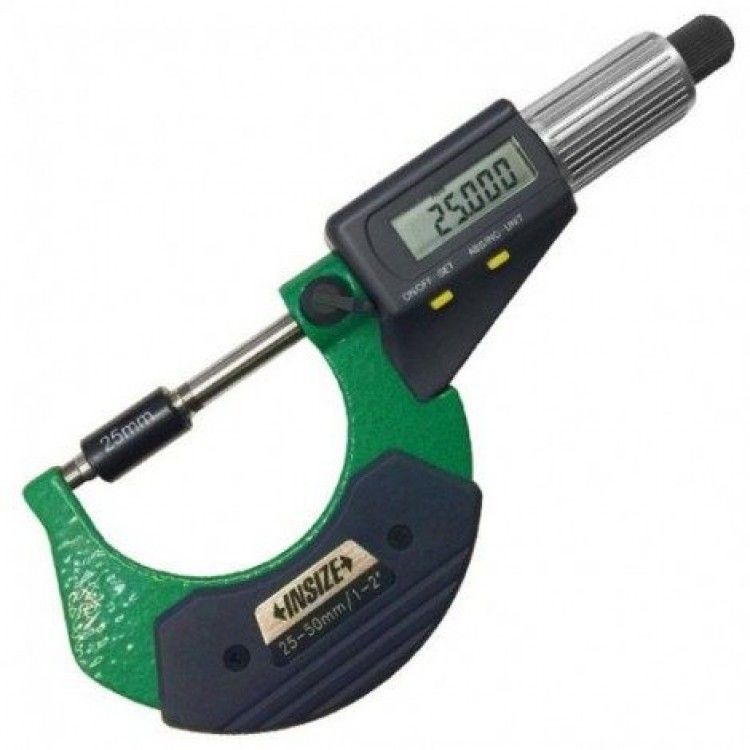 Insize 3109-50A Dijital Dış Çap Mikrometre 25-50mm (Standart Model)