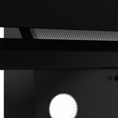 Beko BDE 6050 S Duvar Tipi Eğimli Davlumbaz Siyah 60cm