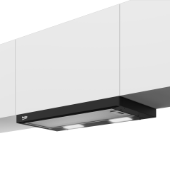 Beko P 38 TS Ankastre Sürgülü Aspiratör 60 cm Siyah