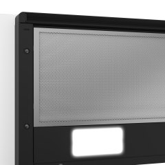 Beko P 38 TS Ankastre Sürgülü Aspiratör 60 cm Siyah