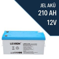 Lexron 12V 210AH Jel Akü