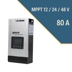 Lexron 12/ 24/ 48 V 80A MPPT Şarj Kontrol Cihazı