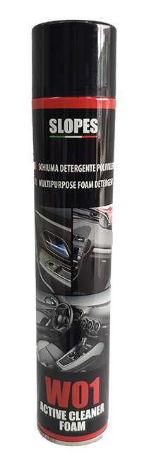 Slopes W01 Active Cleaner Foam Çok Amaçlı Temizleme Köpüğü 500ml.