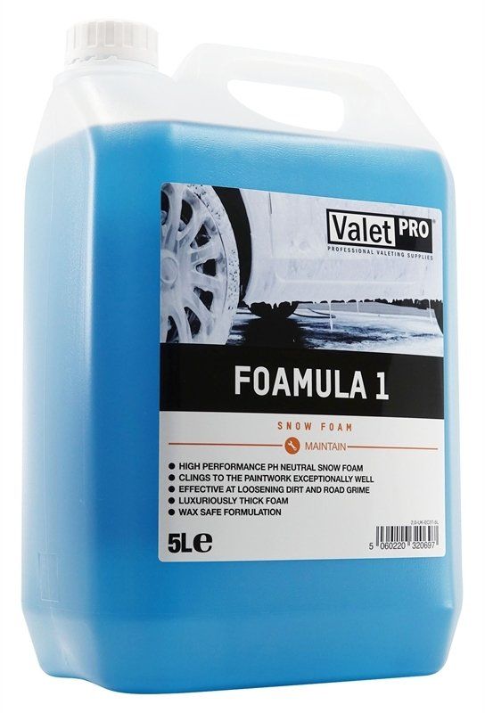 Valet Pro Foamula 1 Ph Nötr Yıkama Köpüğü 5lt.