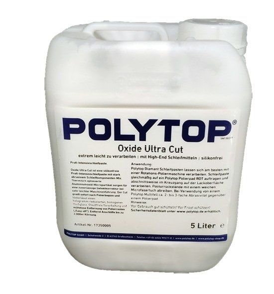 Polytop Oxide P9 Ultra Cut Kalın Pasta 5lt