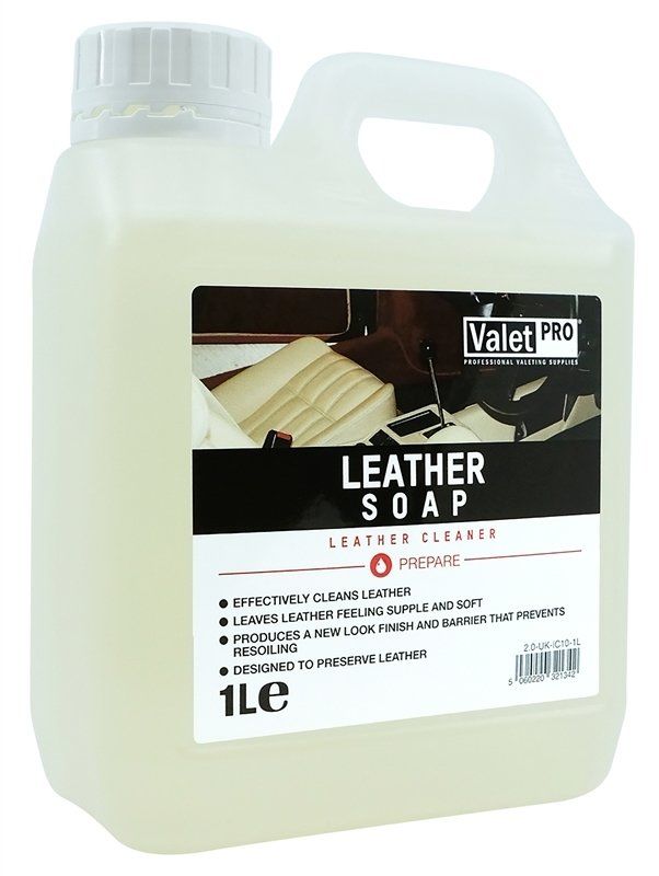 Valet Pro Leather Soap - Deri Temizleyici 1lt