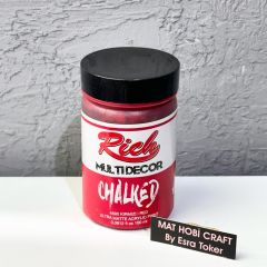 Multidecor Chalked - 4590 Kırmızı 100 ml