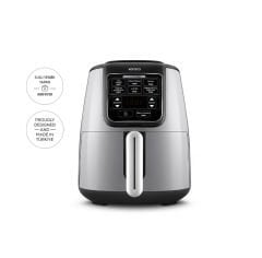 Karaca Air Pro Cook XL 2 in 1 Konuşan Airfryer Cool Gray 4 Kişilik