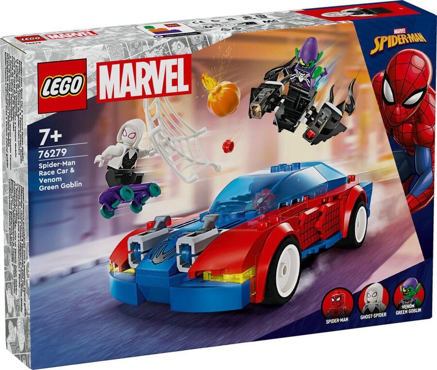 76279 LEGO® Marvel Örümcek Adam Yarış Arabası ve Venom Green Goblin