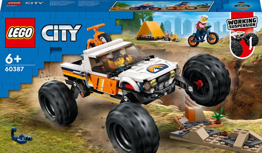 60387 LEGO® City 4x4 Arazi Aracı Maceraları