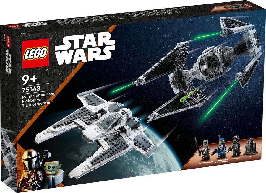 75348 LEGO® Star Wars™ Mandalorian Fang Fighter TIE Interceptor™'a Karşı