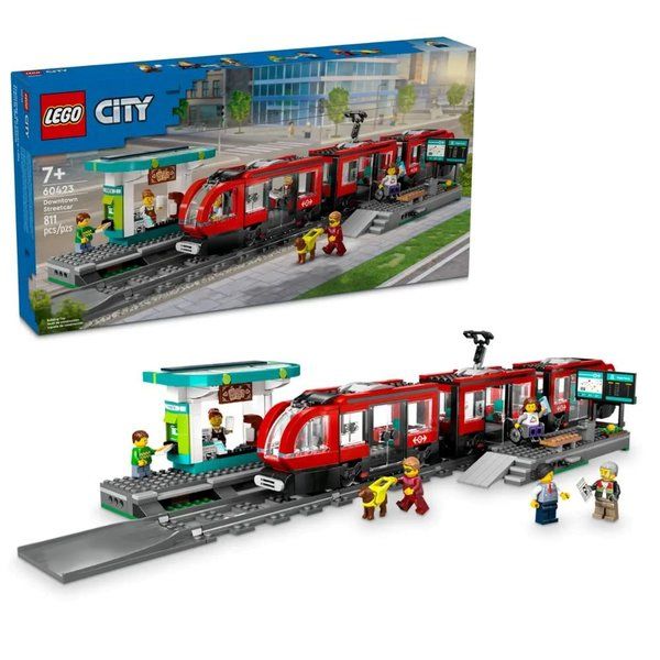 60423 LEGO® City Şehir Merkezi Tramvay İstasyonu