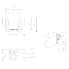 KYMCO LİKE 125 / 200 KAYDIRICI KIZAK (Slider)