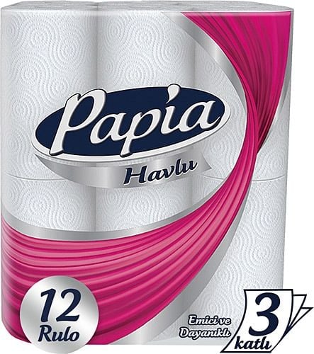 PAPİA HAVLU 12 RULO