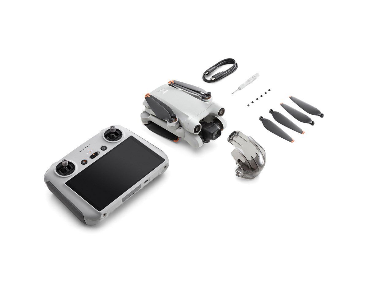 Dji Mini 3 Pro ( DJI RC Ekranlı Kumandalı) 4 K Video , 48 MP , 3 Yönlü Engel Algılama , 34 dk / 47 dk Uçuş Süresi , Gerçek Dikey Çekim