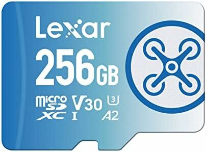 Lexar Fly Micro SD kartı 256 GB, microSDXC UHS-I kartı, - LMSFLYX256G-BNNNG