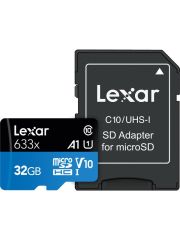 Lexar 633X 32GB 100MB-20MB/s microSDHC - LSDMI32GBB633A