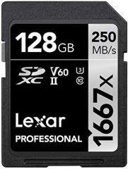 Lexar Professional 1667x SD Kart 128 GB, SDXC UHS-II Bellek Kartı, - LSD128CB1667