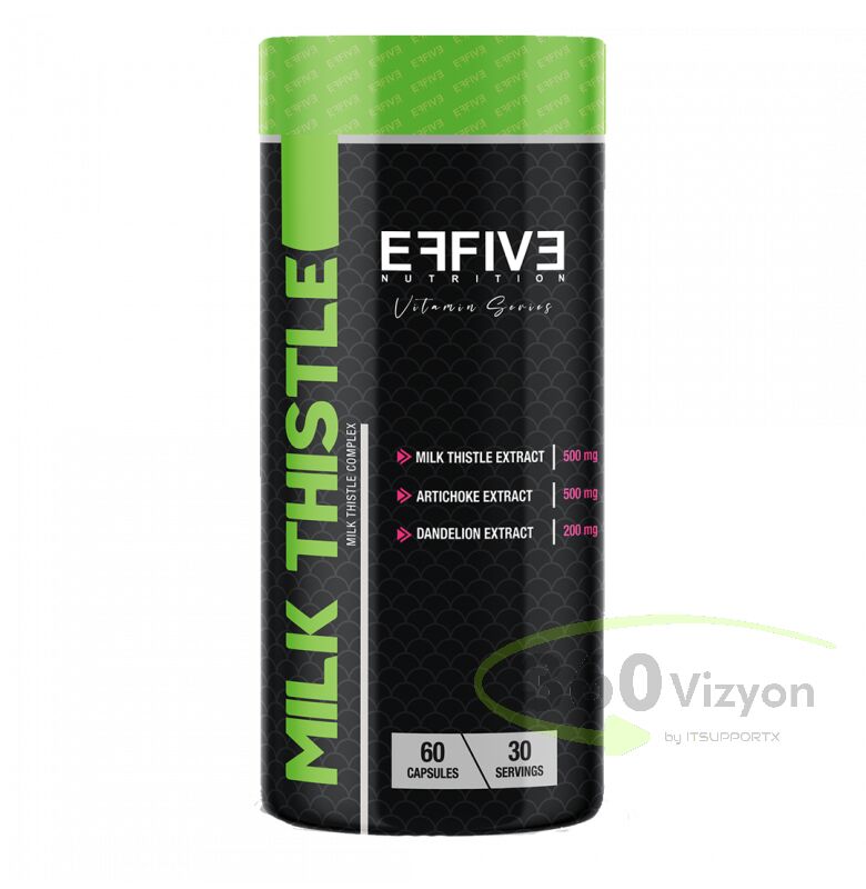 Effive Nutrition Milk Thistle Complex - 60 Kapsül