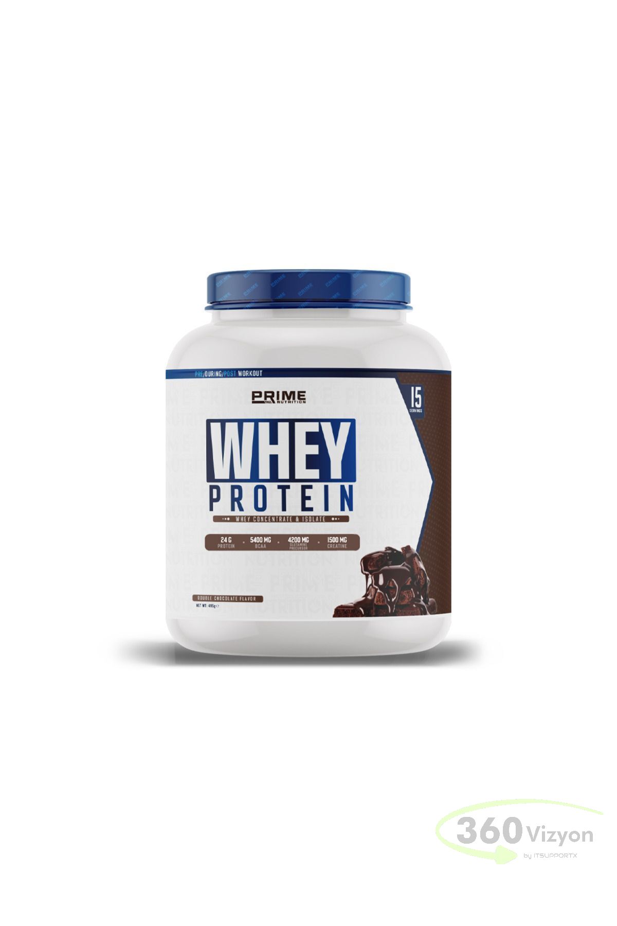 Prime Nutrition Whey Protein™ 495g - Double Chocolate