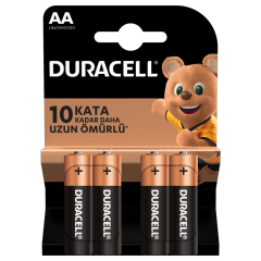 Duracell Kalem Pil Alkalin AA