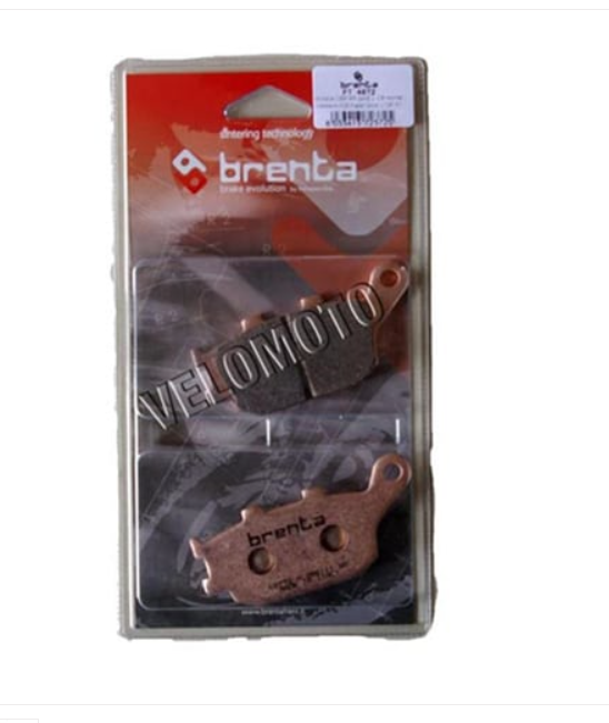 triumph 600 tt arka disk brenta sinter metal fren balata