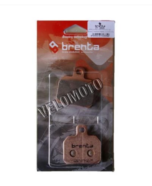 piaggio x9 125 ön / arka disk brenta sinter metal fren balata