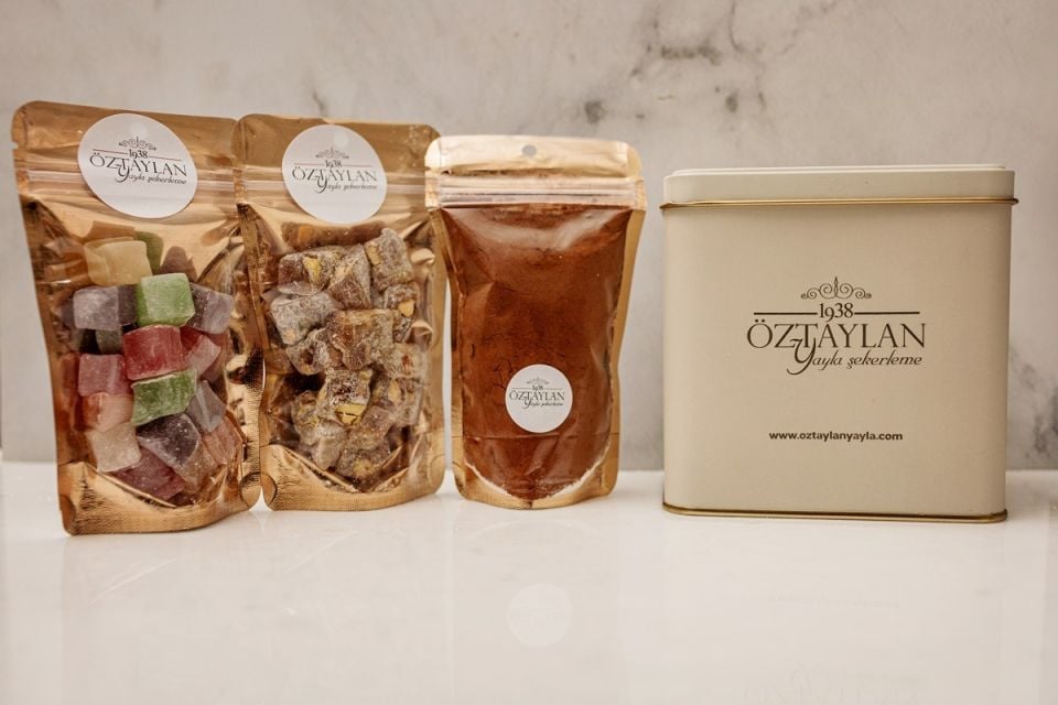 Özel Metal Kutulu Türk Kahvesi Seti 1 Adet