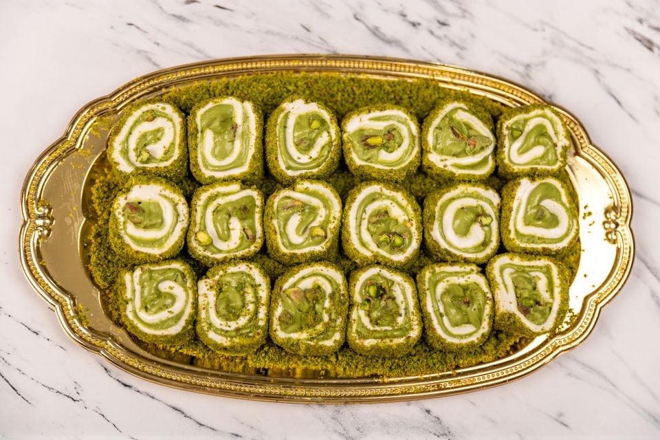 İçi Dışı Bol Antep Fıstıklı Lokum 1 Adet - 500gr