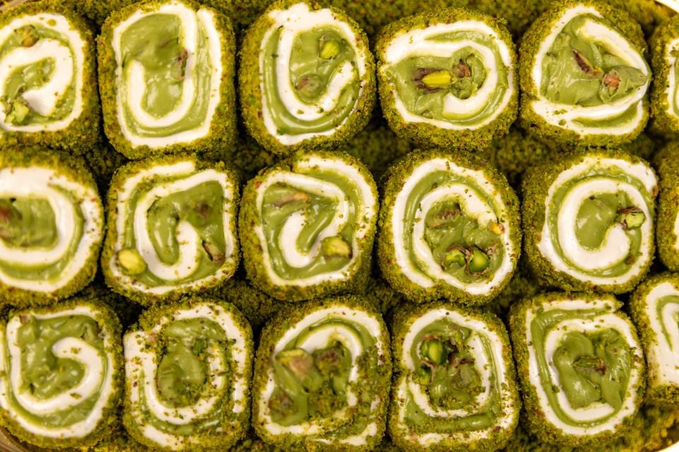 İçi Dışı Bol Antep Fıstıklı Lokum 1 Adet - 500gr