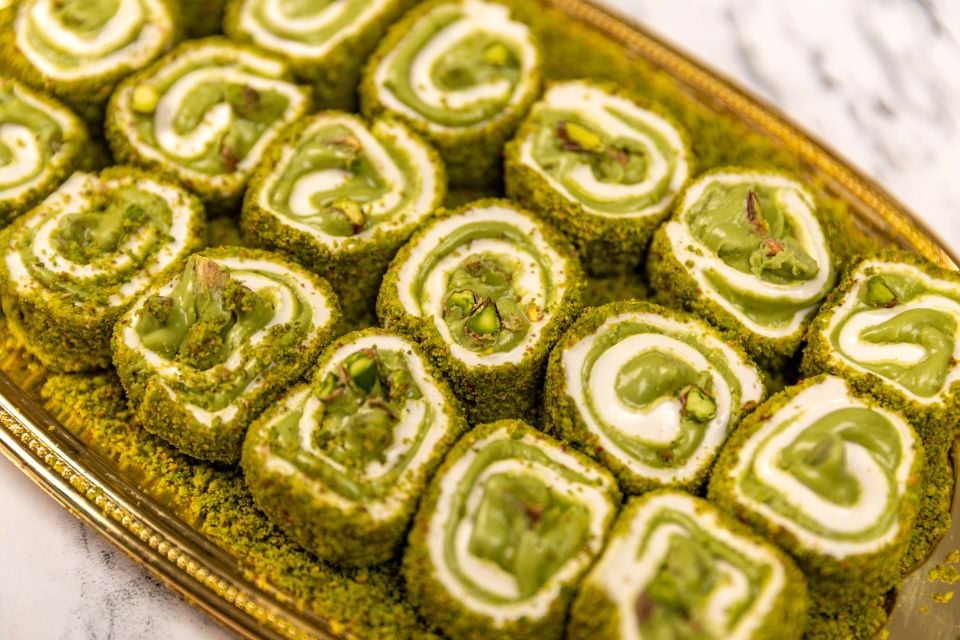 İçi Dışı Bol Antep Fıstıklı Lokum 1 Adet - 500gr