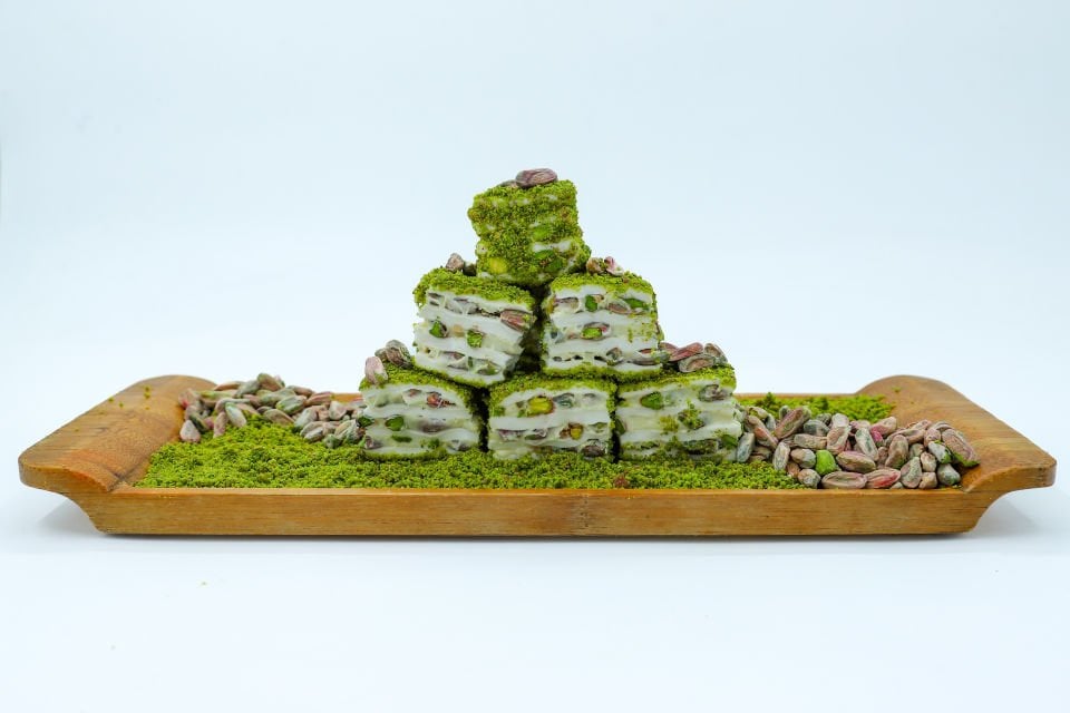 Antep Fıstıklı  Baklava Lokum 500gr
