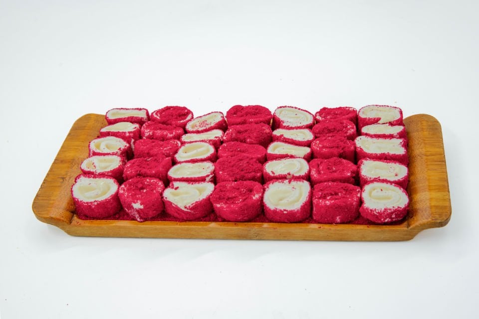 Beyaz Çikolatalı Velvet Lokum 500gr