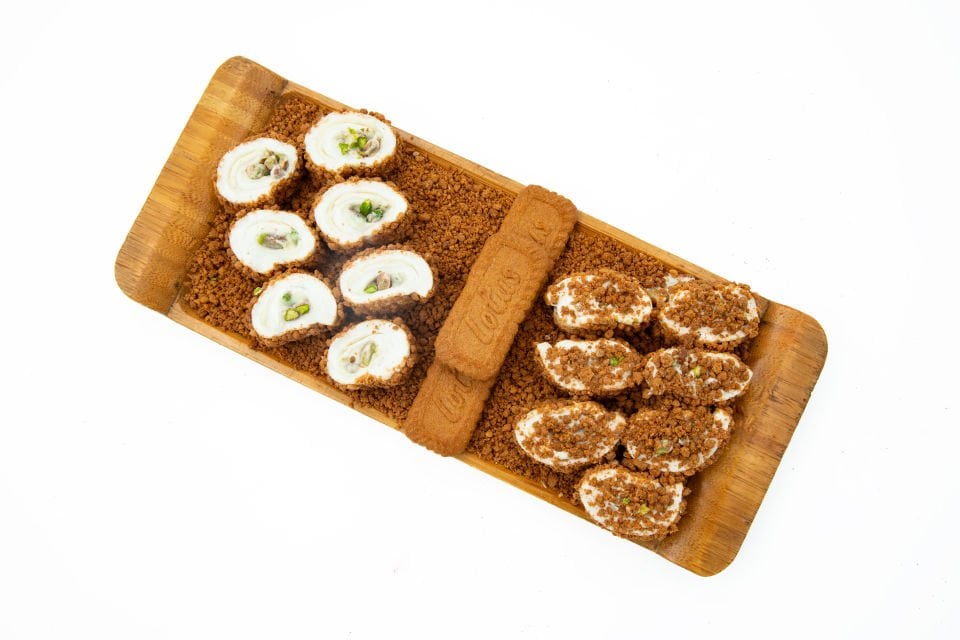 Lotuslu Beyaz Çikolatalı Antep Fıstıklı Lokum 500gr