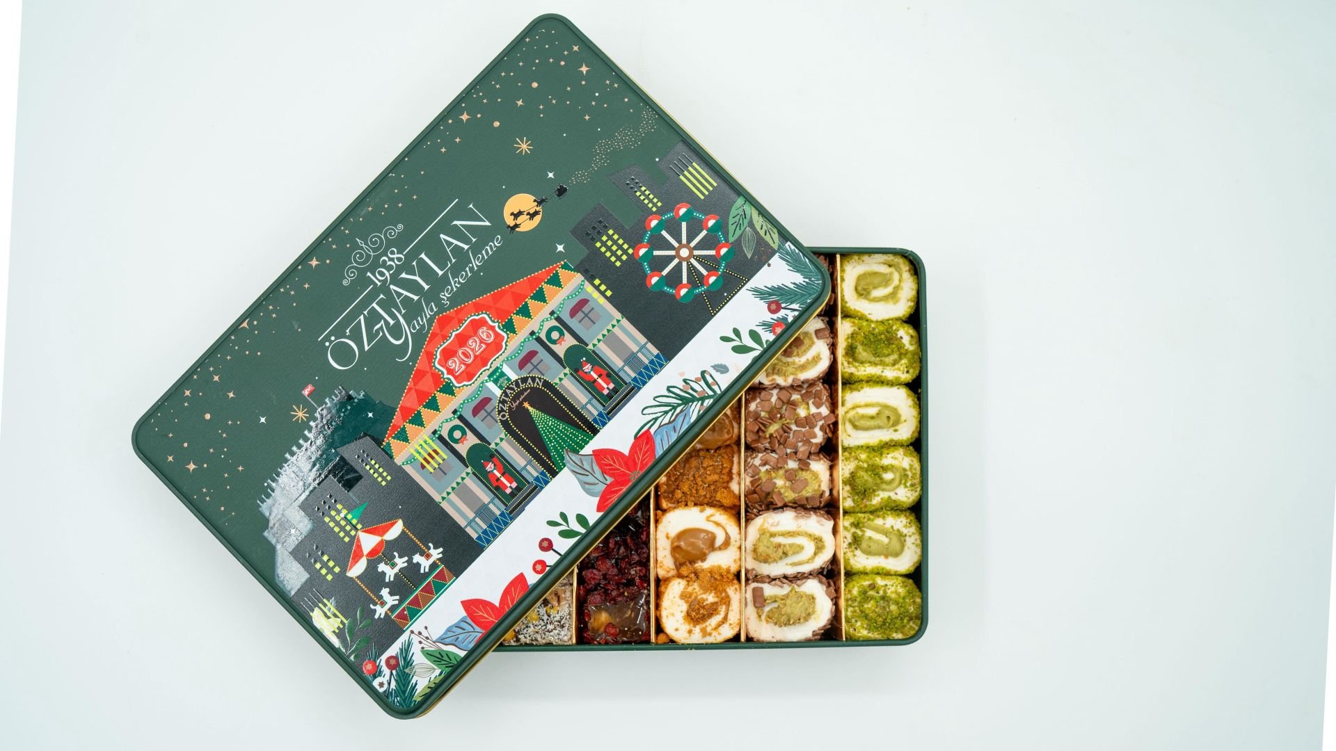 Yılbaşı Özel Lokum Kutusu  (1300 GR)