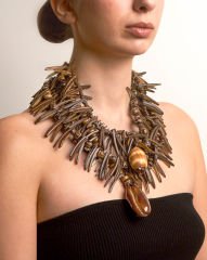 DENİZİN BÜYÜSÜ TRIBAL HİNDİSTAN CEVİZİ KOLYE