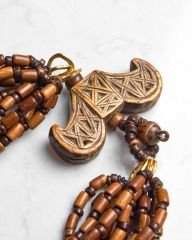 SİNEMEKİ WOOD, COCONUT VE ANCIENT WOOD TILSIM CHOKER