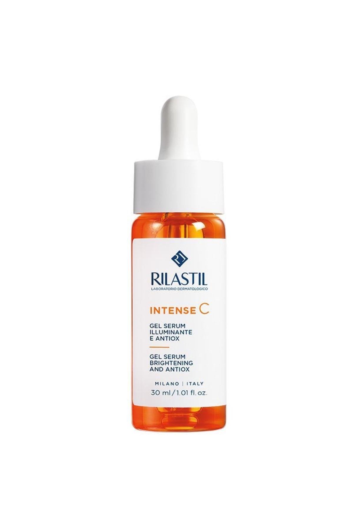 Rilastil Intense - Brightening And Moisturizing Gel Skin Serum Containing Vitamin C 30 Ml